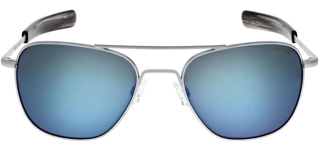 Randolph - Aviator - Matte Chrome 58mm - Spex In The City