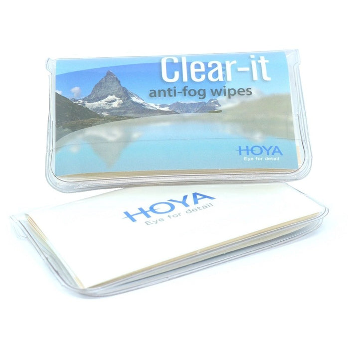 Hoya Clear It Anti-Fog Wipe + Microfiber Cloth - Spex In The City