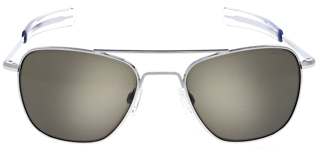 Randolph - Aviator - Bright Chrome 55mm - Spex In The City