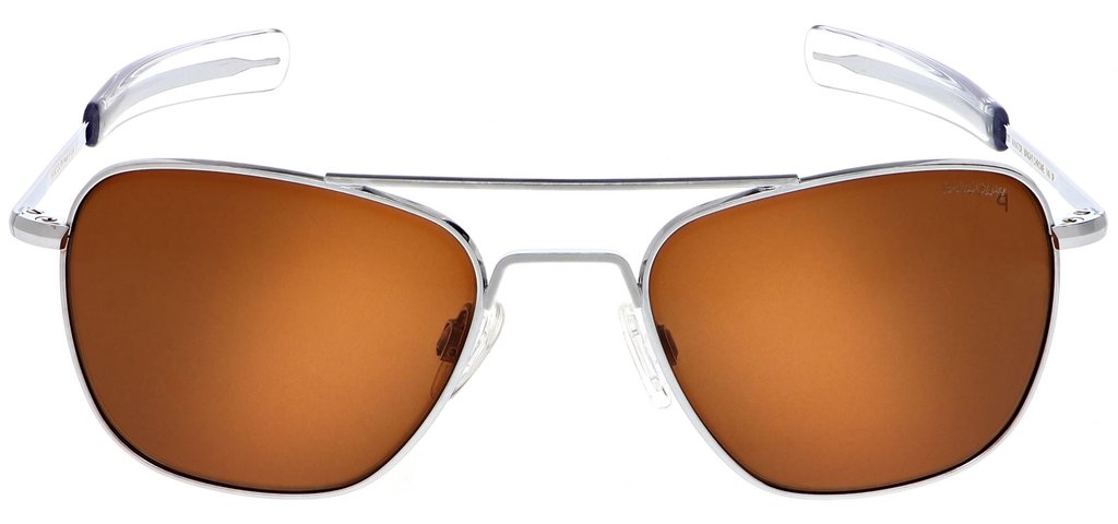 Randolph - Aviator - Bright Chrome 55mm - Spex In The City