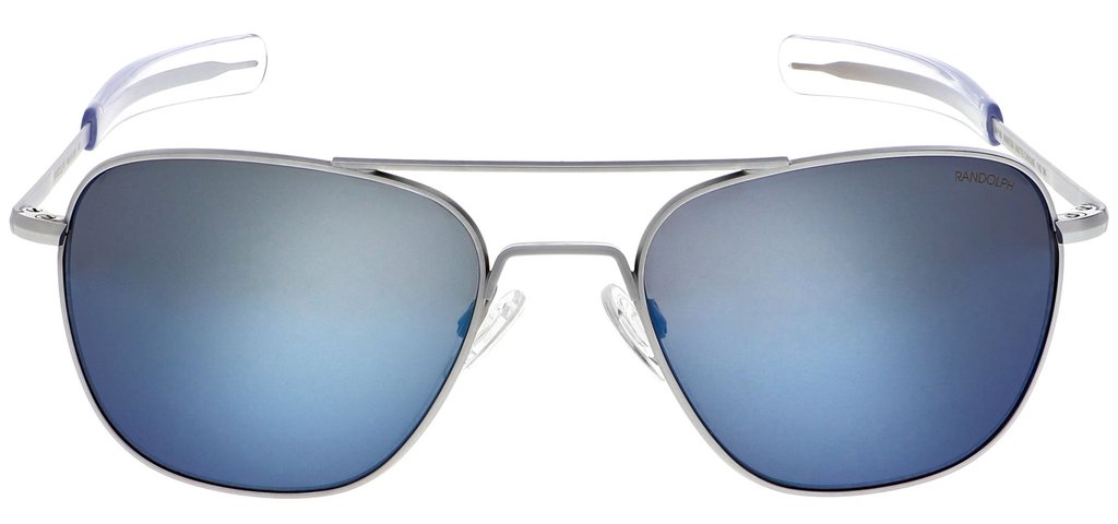 Randolph - Aviator - Matte Chrome 58mm - Spex In The City