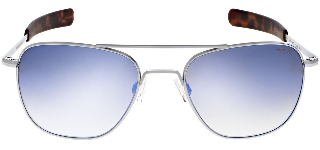 Randolph - Aviator - Matte Chrome 58mm - Spex In The City
