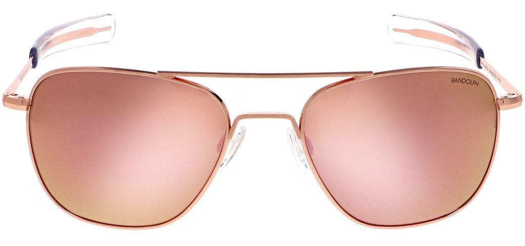 Randolph - Aviator - 22K Rose Gold - Spex In The City